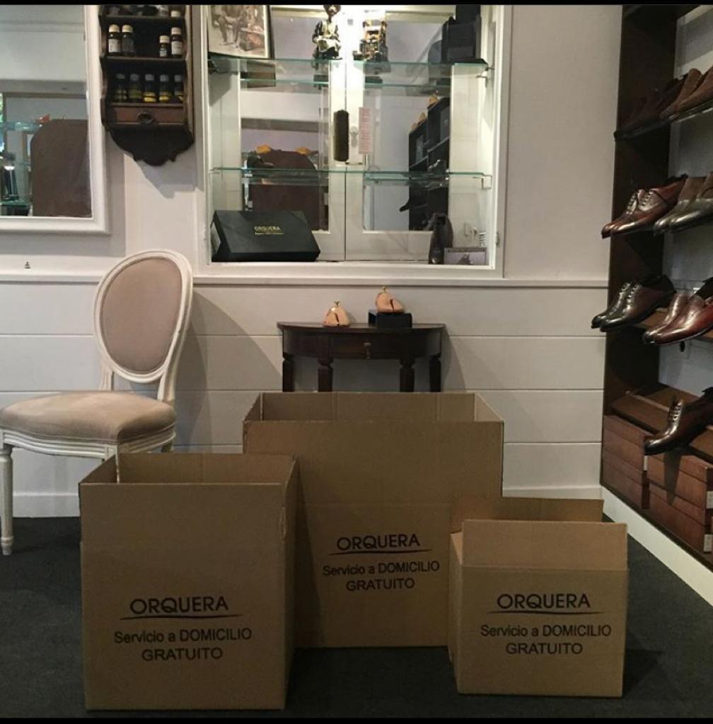 Cajas Orquera de servicio a domicilio gratuito en el salón
